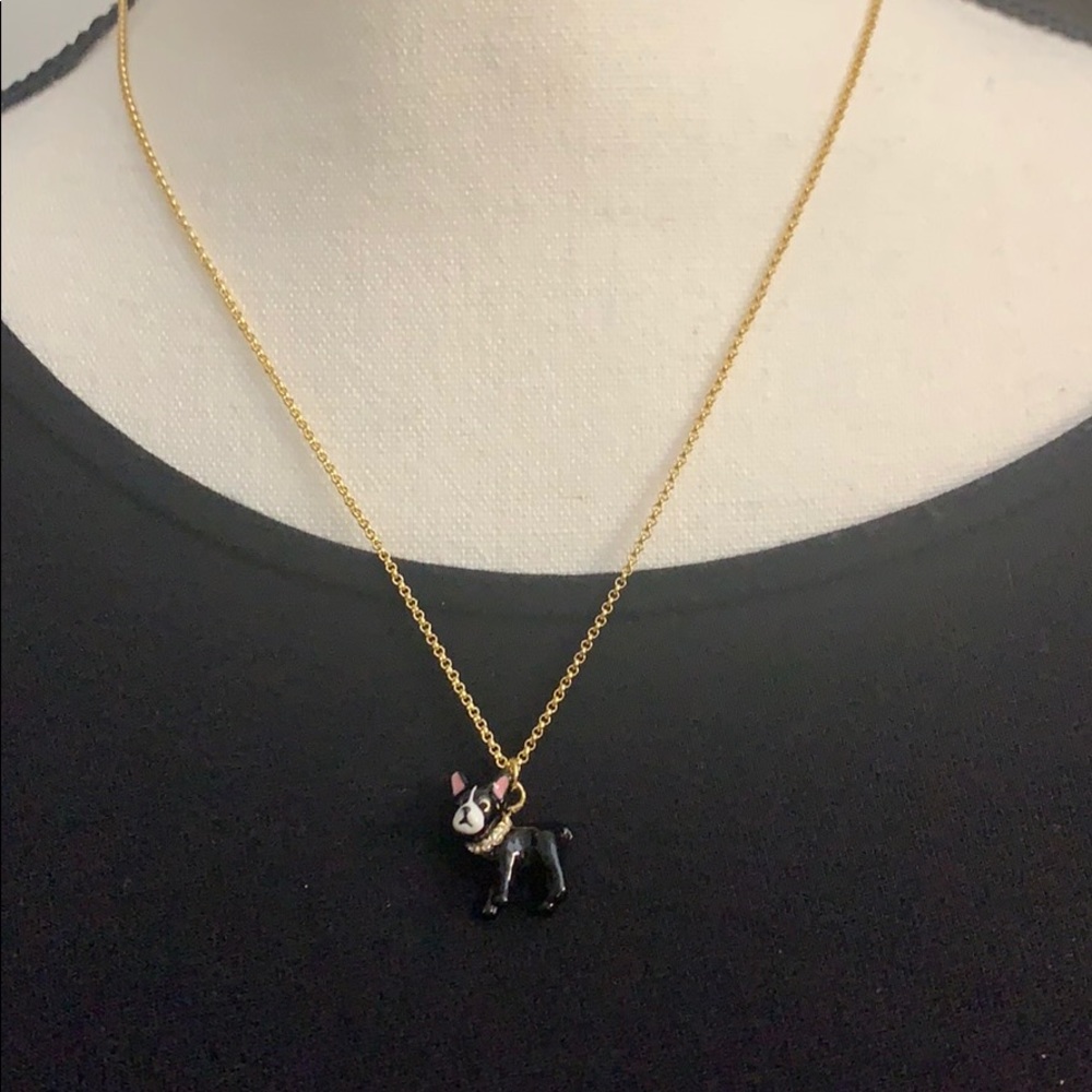 Kate Spade Antoine Dog Pendant Necklace